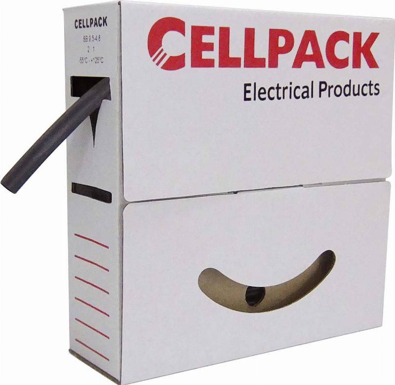 4010311036045 - CELL Abrollbox SB 95-48-1 Schrumpfschlauch schwarz 10m 127065 4010311036045 - CELL Abrollbox SB 95-48-1 Schrumpfschlauch schwarz 10m 127065