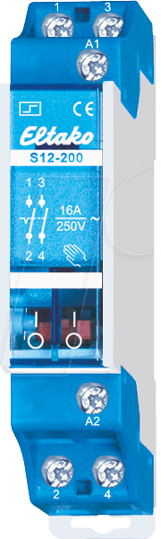 4010312100554 - Eltako Stromstoßschalter 230V 2 Schließer 16A 250V ac 21200030