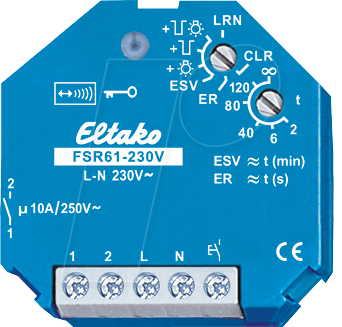 4010312301531 - Le Sanitaire - Funkaktor Stromstoß-Schaltrelais 230V 1 Schließer potenzialfrei 10A 250V ac 30100005