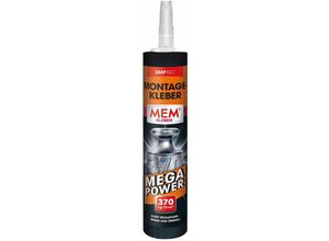 4010327520361 - MEM Montage-Kleber Mega Power 450 g Alleskleber Baukleber Innen Außen