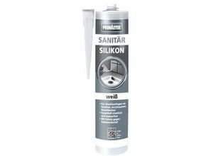 4010327533576 - Sanitär Silikon weiß 310 ml 12 St Kartonabnahme Silikon - Primaster