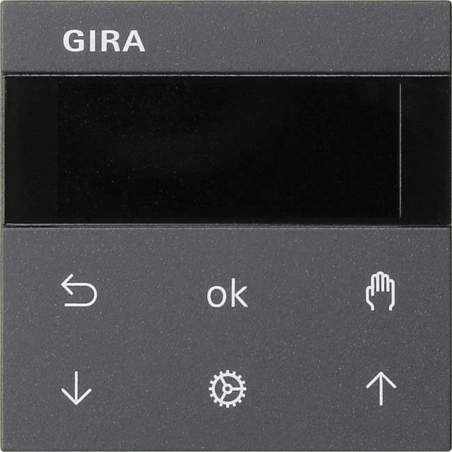 4010337027478 - GIRA 536628 S3000 Jalousie- Schaltuhr Display System 55 Anthrazit 4010337027478 - GIRA 536628 S3000 Jalousie- Schaltuhr Display System 55 Anthrazit
