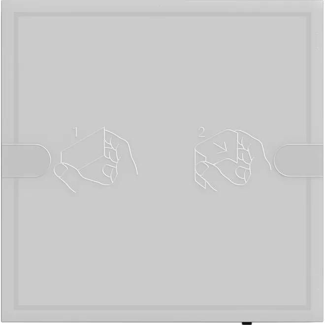 4010337070887 - GIRA 5001028 Tastsensor4 Komfort 1fach OneKNX TS4 Anthrazit