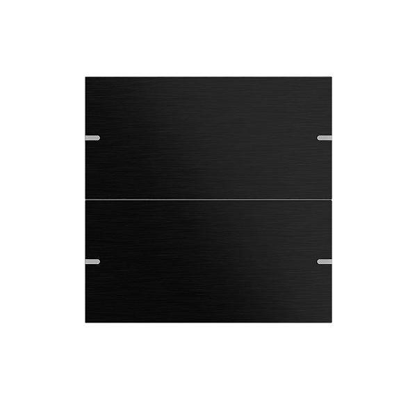 4010337072188 - GIRA 5022126 Wippenset 2fach Tastsensor4 TS4 Aluminium Schwarz (eloxiert) 4010337072188 - GIRA 5022126 Wippenset 2fach Tastsensor4 TS4 Aluminium Schwarz (eloxiert)