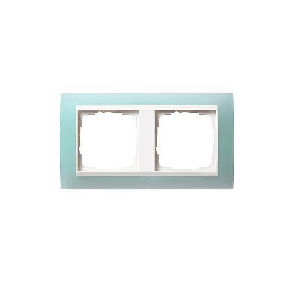 4010337074441 - GIRA 0212395 Abdeckrahmen 2fach Zwischen rahmen RW gl Event Opak Mint 4010337074441 - GIRA 0212395 Abdeckrahmen 2fach Zwischen rahmen RW gl Event Opak Mint