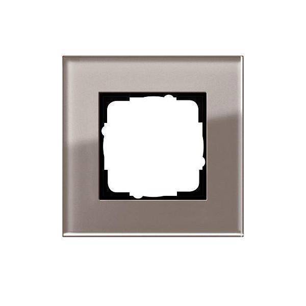 4010337076339 - Rahmen 1f umb Esprit Glas fUP-Installation 211122 - braun - Gira