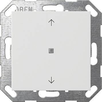 4010337090625 - GIRA 517203 Taster Wippe 1fach Pfeile OneKNX System 55 Reinweiß glänzend