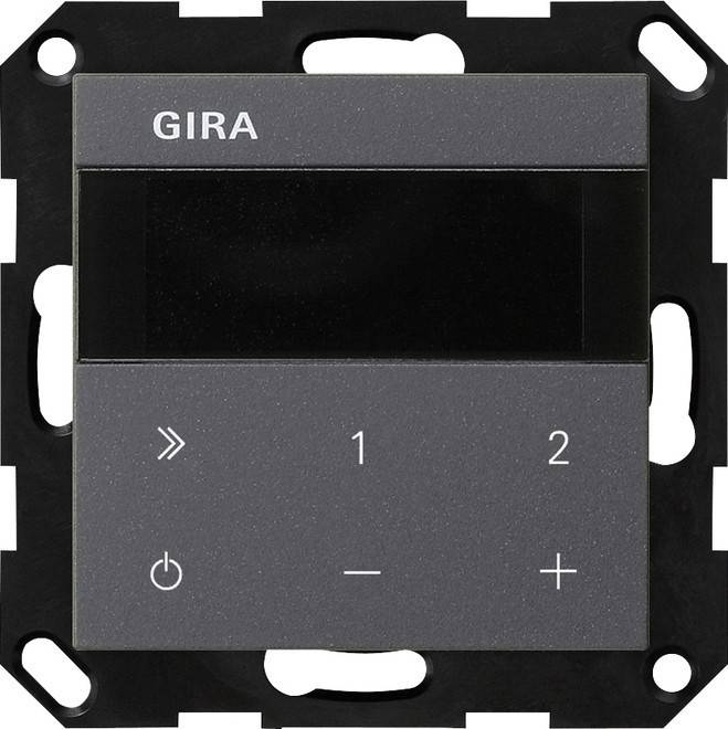 4010337107736 - GIRA 232028 UP-Radio IP System 55 Anthrazit
