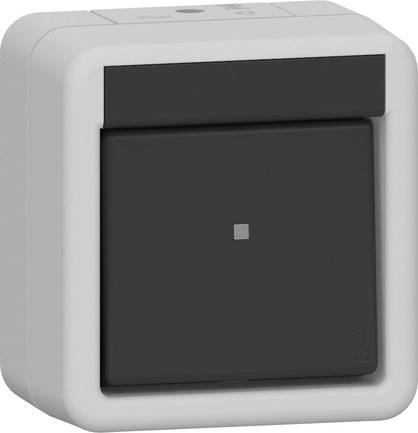 4010337123927 - GIRA 310630 Wippschalter Aus-Wechsel WG AP IP44 Grau