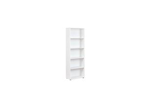 4010340135047 - Regal ARCO 4 (BHT 60x180x30 cm) BHT 60x180x30 cm weiß Standregal Bücherregal Bücherregal Schuhregal