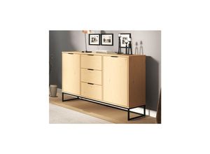 4010340237468 - Sideboard Kommode Vivo - Kiefer Massivholz