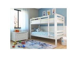 4010340292658 - Inter Link Etagenbett Annika mit 2 Lattenrosten 200 x 90 cm weiß 4010340292658 - Inter Link Etagenbett Annika mit 2 Lattenrosten 200 x 90 cm weiß