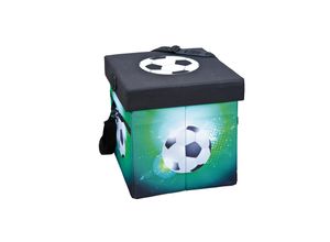 4010340924634 - kühltasche Kühlbox Fanbox - Faltbar mit Tragegurt - Fußball Design