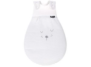 4010395761444 - Schlafsack BABY-MÄXCHEN® – FACES in hellgrau