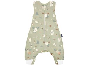 4010395795074 - Schlaf-Overall LIGHT – BABY FOREST in grün