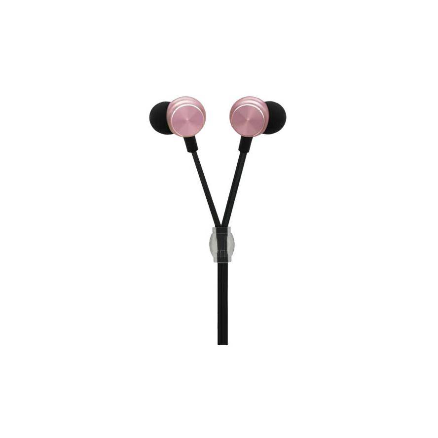 4010425944779 - In-Ear Stereo-Headset Luxury Zipper-Style   rosé