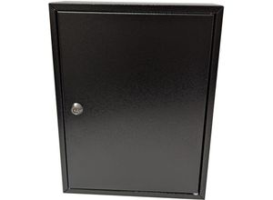 4010537135423 - HMF - 13542-02 Schlüsselschrank 42 Haken 35 x 27 x 8 cm Schwarz