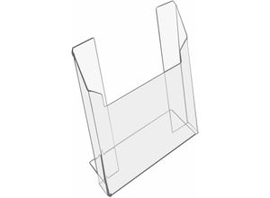 4010537469627 - HMF - 46962 Prospektständer Prospekthalter din A4 Acryl 22 x 295 x 11 cm