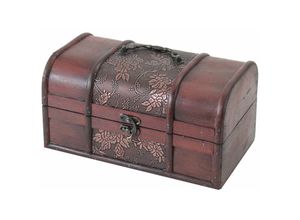 4010537611255 - 6411-125 Schatztruhe Schatzkiste Holzkiste Japan 25 x 15 x 13 cm - HMF