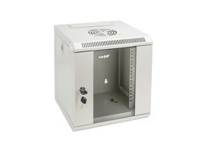 4010537633066 - HMF 10 Serverschrank Netzwerkschrank 6HE 9HE 12HE Wandgehäuse 10 Zoll Rack