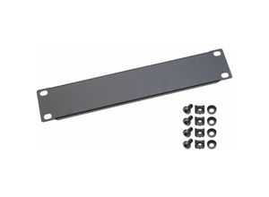 4010537637026 - HMF - 63370 Blindabdeckung Abdeckplatte für Serverschrank 10 Zoll