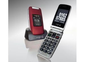 4010885522005 - SimplySmart Großtasten- Mobiltelefon MB 100 Rot