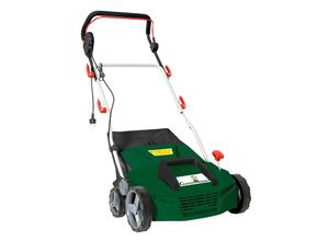 4010951802222 - Gartenmeister Elektro-Vertikutierer und Vertikutierer - GMEVL 1800W - Schnittbreite 38 cm - 40 L Fangsack