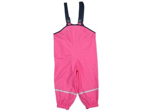 4010952201406 - - Regen-Latzhose BASIC in pink (Größe 92)