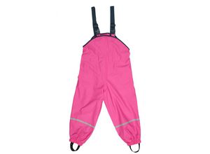 4010952227666 - - Regen-Hose REGENSPASS mit Trägern gefüttert in pink Gr86