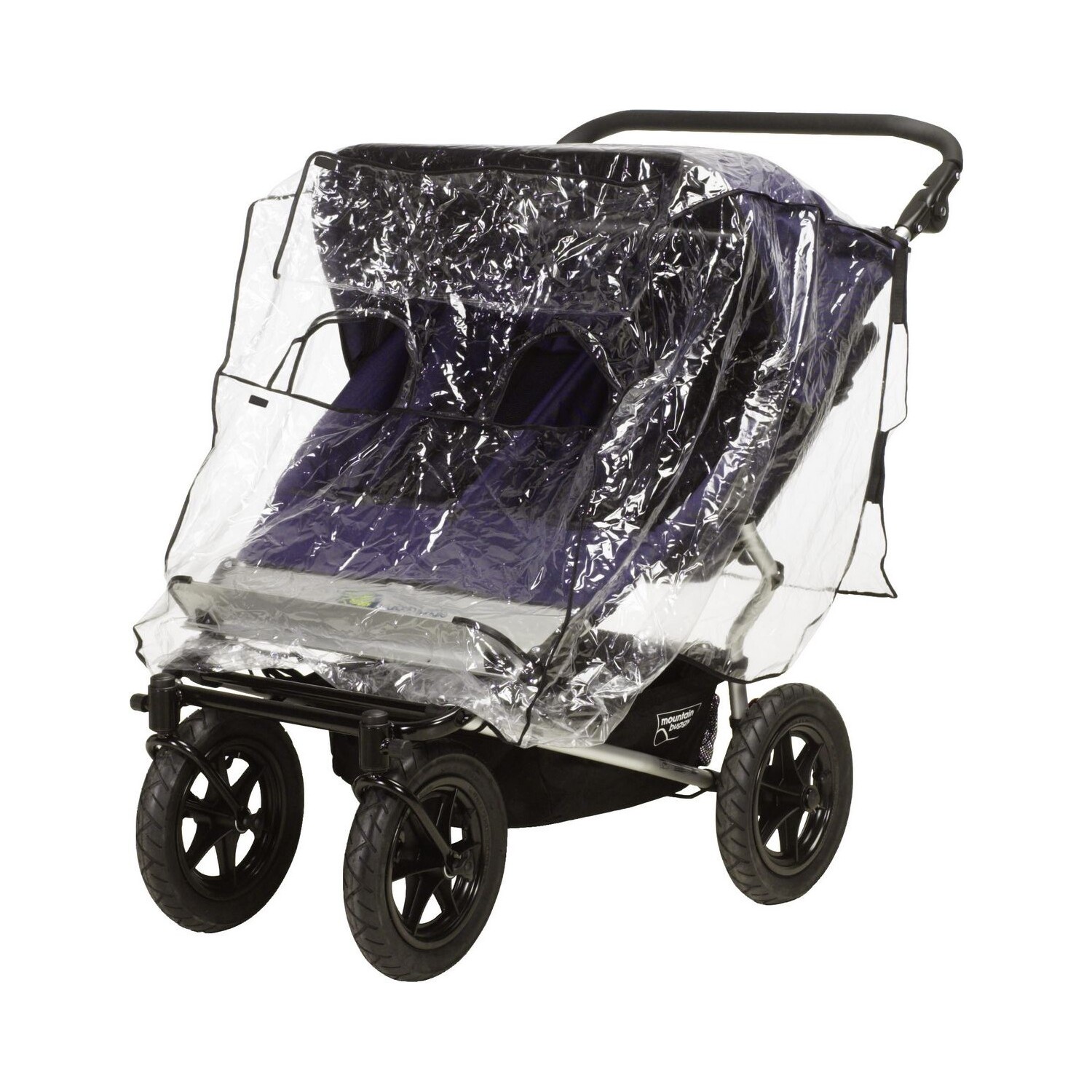 4010952452433 - Regenschutz für Baby-Doppelkinderwagen Universal