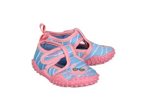 4010952555783 - - Badeschuhe KREBS in blau pink Gr20 21