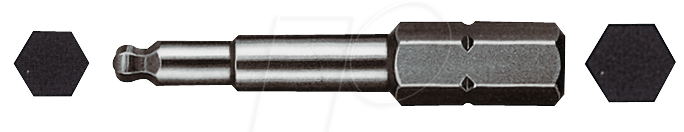 4010995017392 - 637017 standard-bit sechskant- und rundkopf form c 50X38 - Wiha