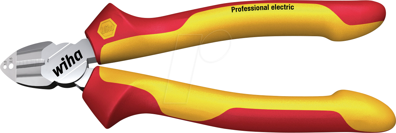 4010995274313 - Abisolier-Seitenschneider Professional electric mit DynamicJoint® 160 mm i Universalzange für Elektriker i vde geprüft (27431) - Wiha