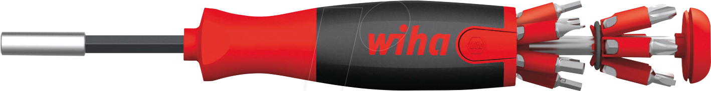 4010995386016 - LiftUp 25 Schraubendreher Set 12-tlg mit Bit Set (38601) Schraubenzieher Satz mit Bit Magazin aus Standardbits Bithalter Schlitz Kreuzschlitz torx