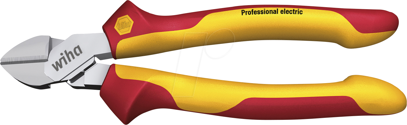 4010995434632 - Seitenschneider Professional electric mit DynamicJoint® 180 mm i vde Kabelschneider i Universalschneider für Elektriker (43463) - Wiha