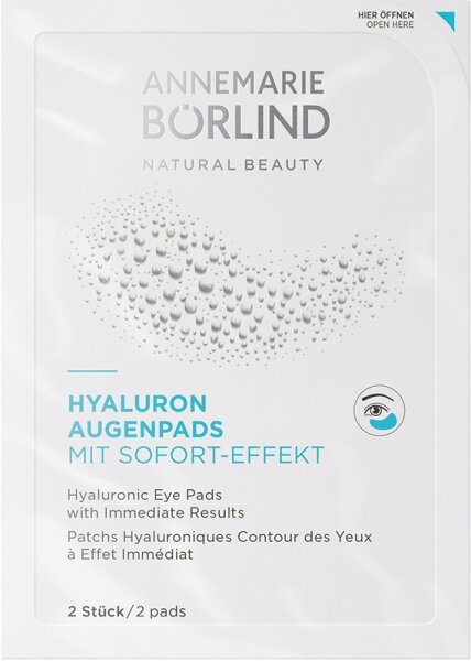 4011061008986 - ANNEMARIE BÖRLIND Gesichtspflege AUGE & LIPPE Hyaluron Augenpads mit Sofort-Effekt 6 x 2 Pads 6 x 1488 g 4011061008986 - ANNEMARIE BÖRLIND Gesichtspflege AUGE & LIPPE Hyaluron Augenpads mit Sofort-Effekt 6 x 2 Pads 6 x 1488 g