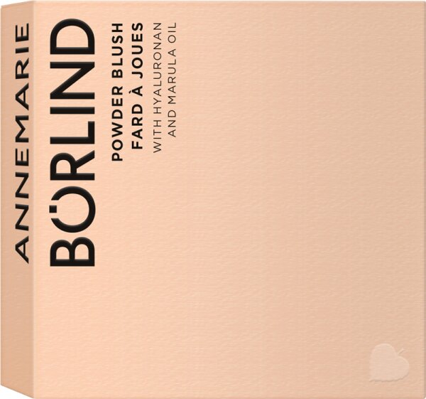 4011061230783 - ANNEMARIE BÖ RLIND Powder Blush 5 g Glovy Peach 4011061230783 - ANNEMARIE BÖ RLIND Powder Blush 5 g Glovy Peach