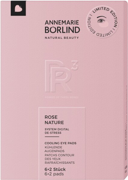 4011061236389 - ANNEMARIE BÖ RLIND ROSE NATURE Cooling Augenpads 6 x 2 Stk