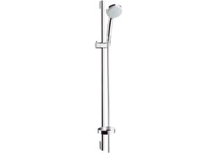 4011097537290 - HansGrohe Brausenset Croma 100  UnicaC 900mm chrom mit Cassetta Seifenschale - versch Ausführungen