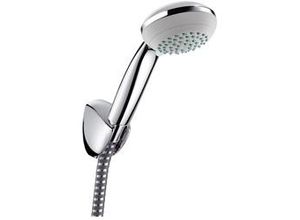 4011097570242 - hansgrohe Brausenset Crometta 85 Vario Porter chrom mit Brausenschlauch 1600mm 27559000