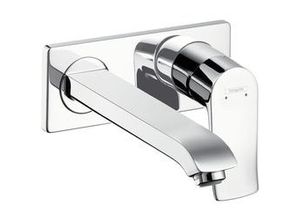 4011097661025 - Metris Fertigmontageset 31086000 Ausladung 225 mm UP-Waschtisch-Einhebelmischer chrom - Hansgrohe