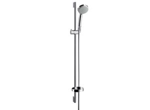 4011097664835 - HansGrohe Brausenset Croma 100  UnicaC 900mm chrom mit Cassetta Seifenschale - versch Ausführungen