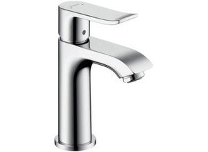 4011097710402 - hansgrohe Waschtischmischer 100 Metris für Handwaschbecken ohne Ablaufgarnitur chrom 31186000