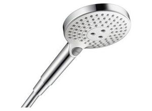 4011097726663 - hansgrohe Raindance Select S Handbrause 120 3 jet 26530 Farbe Chrom   Weiß - 26530400