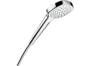 4011097750040 - hansgrohe Handbrause Croma 110 Select E 1jet weiß chrom 26814400