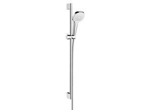 4011097753850 - HansGrohe Brausenset Croma Select E   Unica 900mm weiß chrom - versch Ausführungen