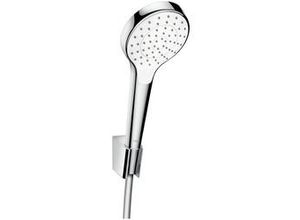 4011097757025 - hansgrohe Brausenset Croma Select S 1jet Porter S Brauseschlauch 1250mm weiß chrom 26420400