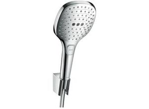 4011097758107 - Raindance Select e Brausehalterset 120 3jet mit Brauseschlauch 160 cm 26720 Farbe Chrom - 26720000 - Hansgrohe