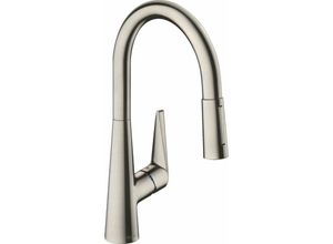 4011097772707 - Talis s M51 Einhebel-Küchenmischer 200 Ausziehbrause 2jet Farbe Edelstahl-finish - 72813800 - Hansgrohe