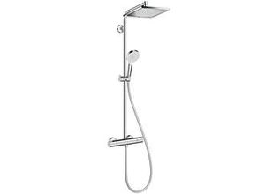 4011097775890 - Crometta e Showerpipe 240 1jet EcoSmart mit Thermostat chrom - 27281000 - Hansgrohe